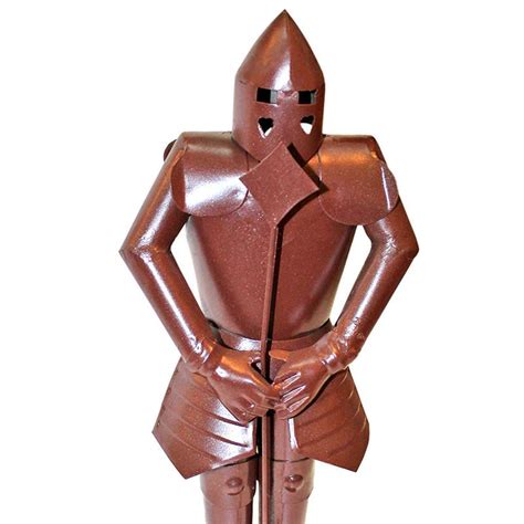 Suit Of Armor Medieval Knight Copper Finish Decorative Collectible
