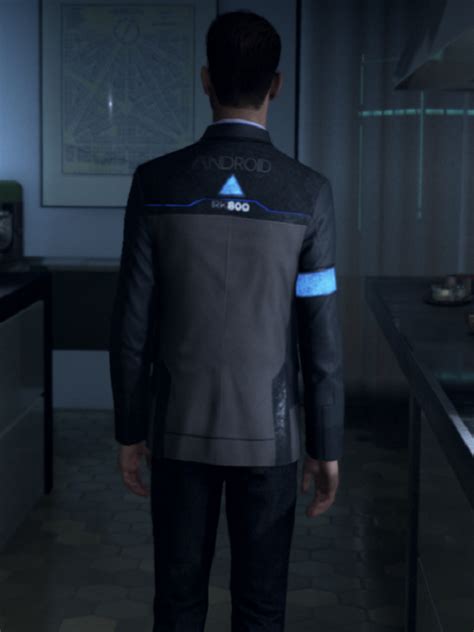 Detroit Become Human Cosplay Costumes Connor Rk800 Suit Complete Outfit