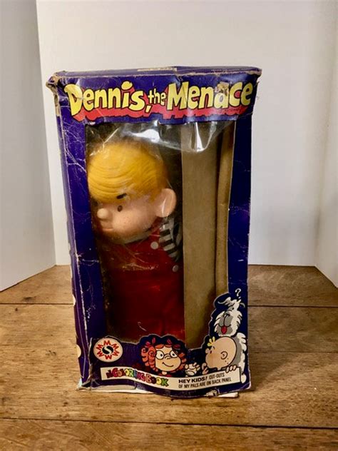 1983 Dennis The Menace Soft Dollvinyl Headketcham Original Etsy