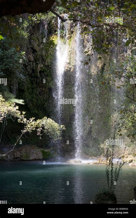 Kursunlu Waterfall Kursunlu National Park Antalya Region Anatolia
