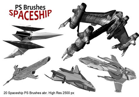 20 Spaceship Ps Brushes Abr Vol1 Free Photoshop Brushes At Brusheezy