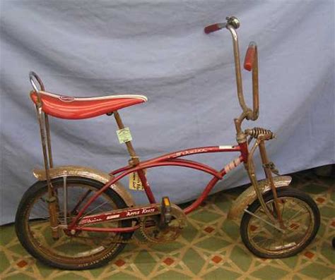 Vintage Schwinn Stingray Red Apple Crate Bike