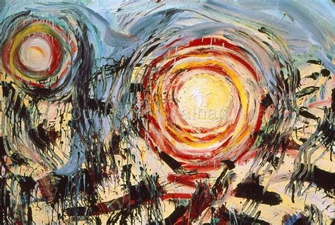 Abstract Acrylic Paintings Earthquake By Jonathan West Art