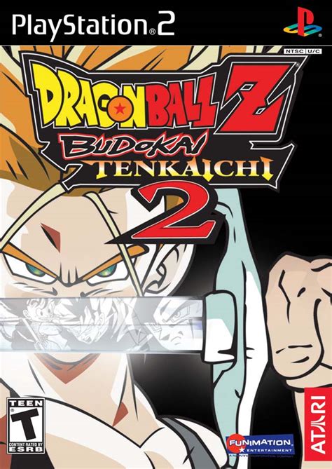 A hybrid of various genres, containing elements characteristic of crpgs and fighting games. Dragon Ball Z Budokai Tenkaichi 2 Sony Playstation 2 Game