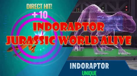 Indoraptor Capture Attempt Jurassic World Alive Youtube