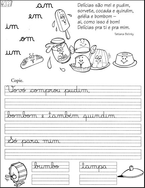 Atividades De Letra Cursiva Para Alfabetização Infantil Qdb