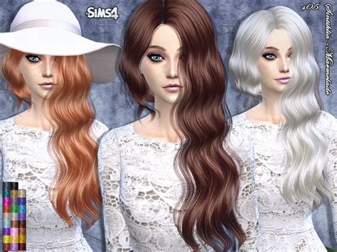 Sintikliasims Sintiklia Hair Marmelade Free Sims 4 Sims 4