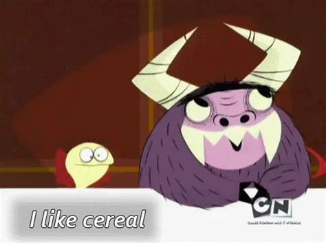 Sometimes imaginary friends get lost or kids outgrow them and that's why madame foster started foster's home for imaginary friends. Cereal Cartoon GIF - Cereal Cartoon Cheese - Discover ...