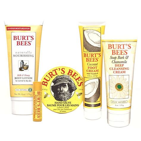 Household products like dog food can even — global animal. Burts Bees