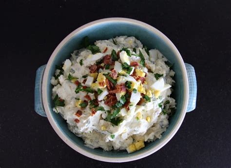 Allow them to cool completely. Sour Cream and Bacon Potato Salad | A Bountiful Kitchen