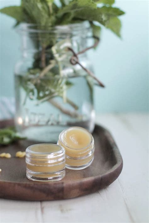 Diy Homemade Peppermint Lip Balm Live Simply