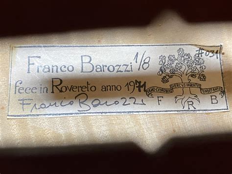 18 Cello Franco Barozzi 1977