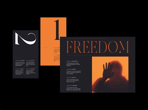 Freedom — Layout By Ihor Tkachuk On Dribbble
