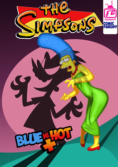 Comic Parody The Simpsons Blue Is Hot By Sexfire Hentai Foundry