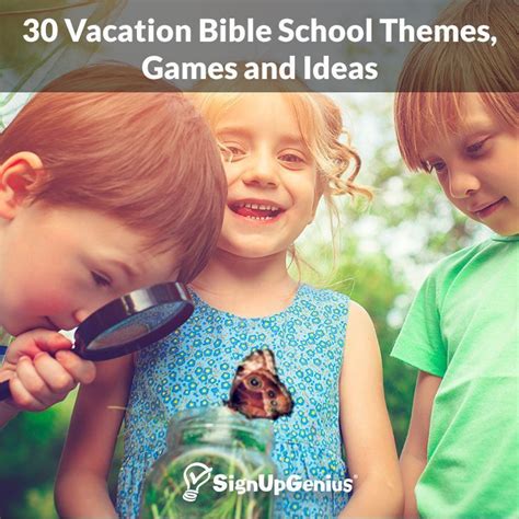 30 Vacation Bible School Themes Games And Ideas Vacation Bible