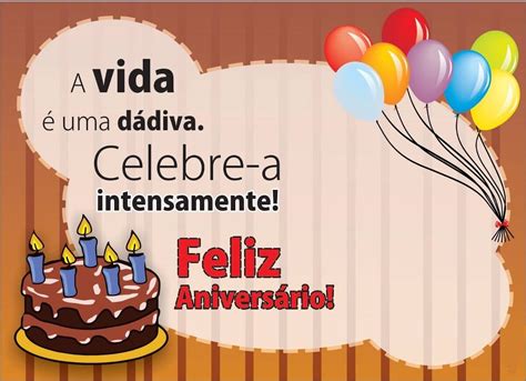 Cartões De Feliz Aniversário Para Imprimir Nb