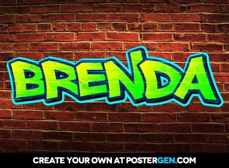 Brenda Graffiti Creator Graffiti Lettering Graffiti