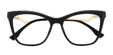 Miranda Cat Eye Prescription Glasses Black Womens Eyeglasses Payne Glasses