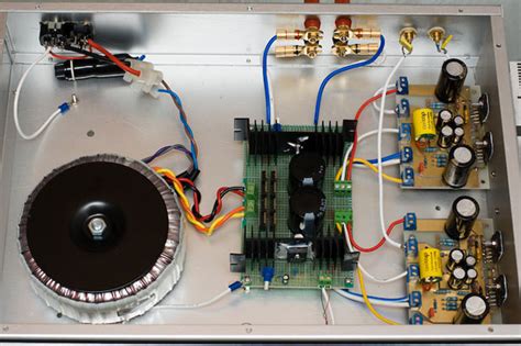 50w Diy Hi Fi Audio Amplifier With Protection Circuitry Gadgetronicx