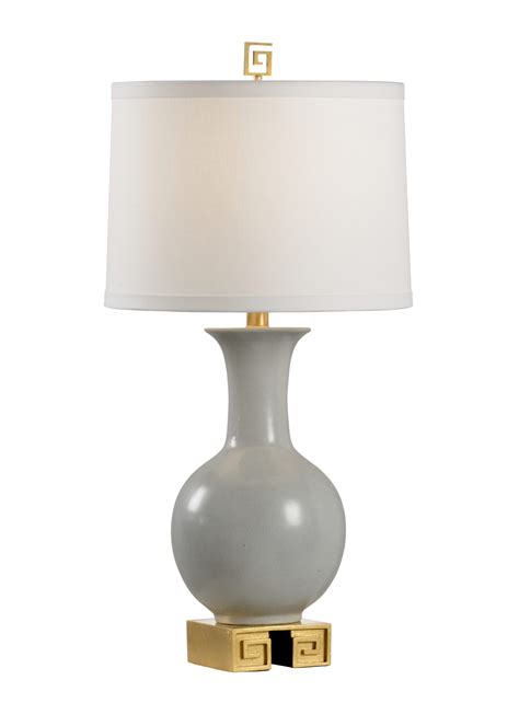 Choi Gray Lamp By Wildwood Lamps 28″ Fine Home Lamps