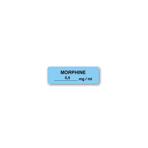 MORPHINE 0,5 mg/ml