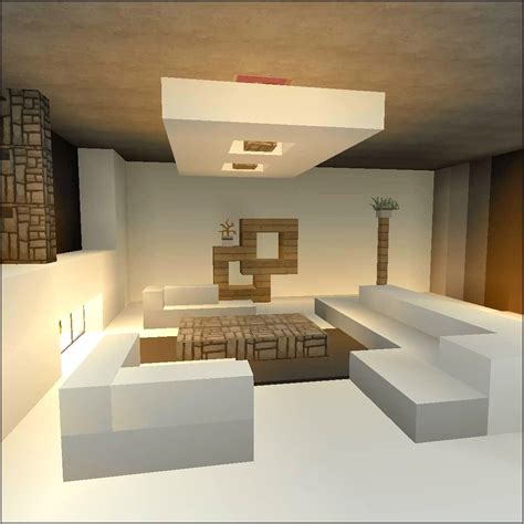 Minecraft Living Room Design Tutorial Living Room Home Decorating