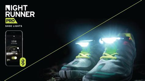 Night Runner Pro App Smart Shoe Lights High Tech Gadgets Night Lights