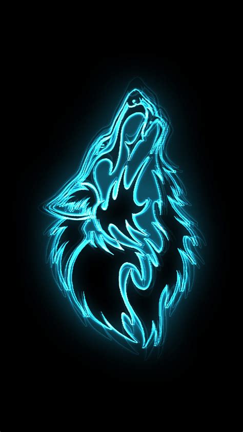 Neon Lobo Galaxy Neon Wolf New For Android Apk Download Elementos