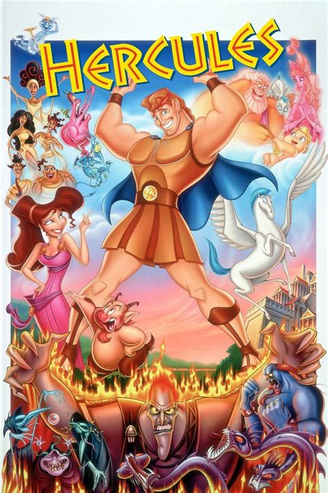 Hercules 1997 1000 X 1500 Disney Movie Posters Animated Movie