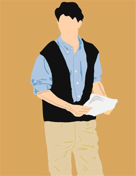 Chandler Bing Illustration Friends Poster Drawings Of Friends
