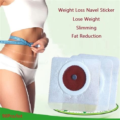 90Pcs Slim Patch Stomach Fat Burning Navel Stick Slimming Lose Weight