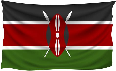 Flag Of Kenya National Flag Flag Transparent Backgrou