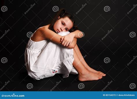 Girl In Despair Stock Photo Image Of Baby Grief Girl 85154372