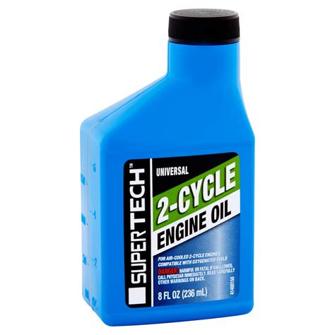 Super Tech Universal 2 Cycle Engine Oil 8 Fl Oz