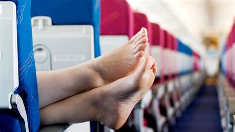 No One Wants To See Your Feet On A Flight