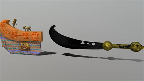 Akrafena Sword For Getingirl 3d Model By Afritarian F3ed054 Sketchfab