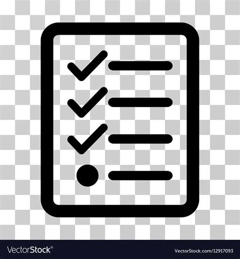 Download Checklist Icon Royalty Free Vector Image - VectorStock