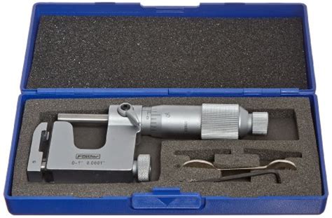 Fowler 52 252 001 Multi Anvil Micrometer 0 1″ Measuring Range 00001
