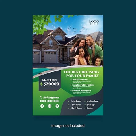 Premium Vector Flyers Template Real Estate