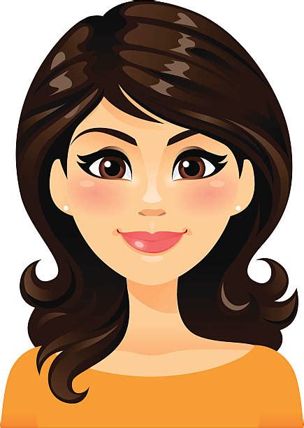 Royalty Free Brown Hair Clip Art Vector Images And Illustrations Istock