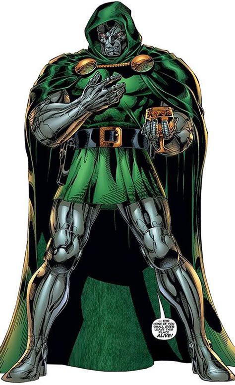 Doctor Doom Marvel Comics Fantastic Four Enemy Profile Marvel