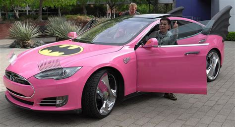 Home \ google classroom logo. Pink Tesla Model S With Eyelashes Isn't Something Batman ...