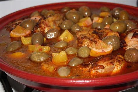 Chicken Tagine With Preserved Lemons And Green Olives Zarela
