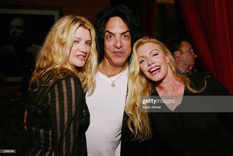 Tracy Tweed Paul Stanley And Shannon Tweed At The Gene Simmons