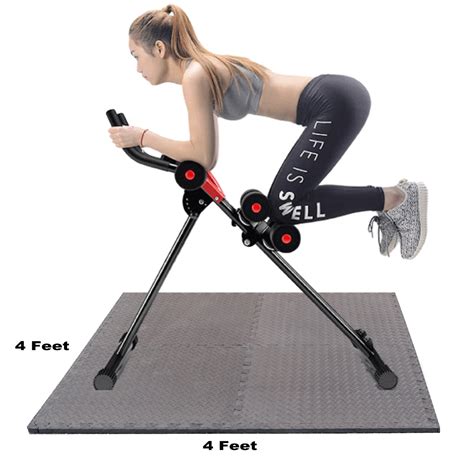 Power Plank Ab Crunch Machine Minute Exercise Shaper Adjustable Abdominal Exercise Equipment