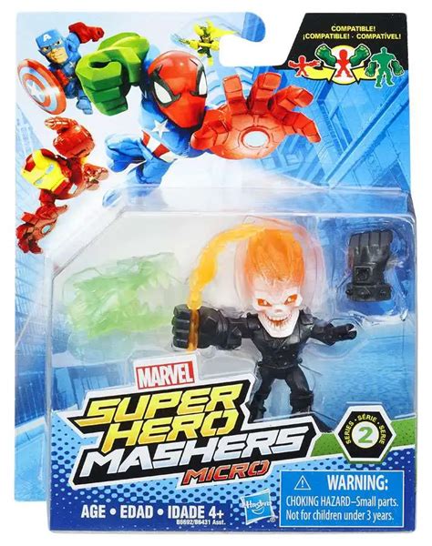 Marvel Super Hero Mashers Micro Series 2 Ghost Rider 2 Mini Figure