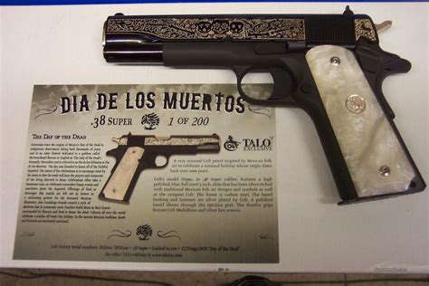 Colt 38 Super Dia De Los Muertos For Sale At 998755543