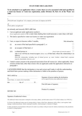 Statutory Declaration Form Png Fill Out And Sign Printable Pdf Sexiz Pix