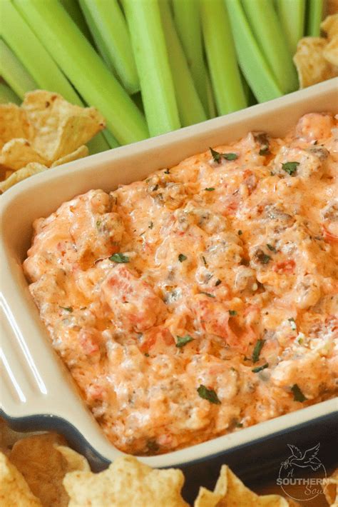 Pimento Cheese Sausage Dip A Southern Soul