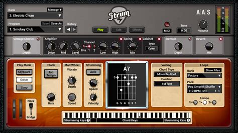 Want to learn electric guitar vst free? AAS Strum GS-2 acoustic and electric guitar plug-in VST AU ...